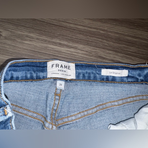 FRAME Le Original Denim Jeans Size 29 - Picture 6 of 9